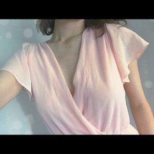 Pink Babydoll Dress - Forever21